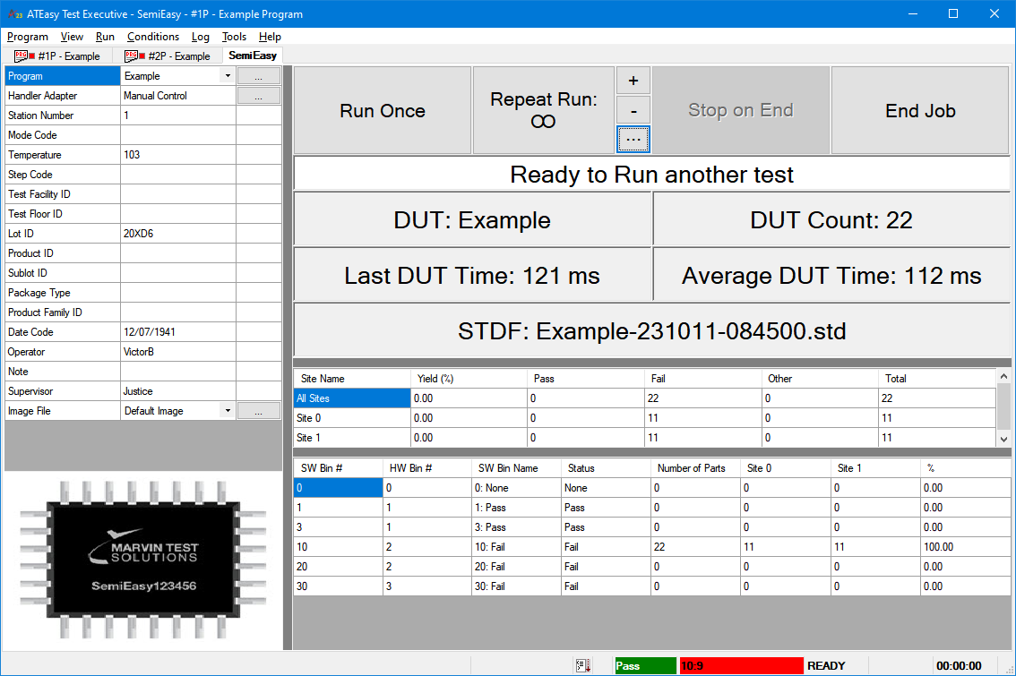 SemiEasy User Interface